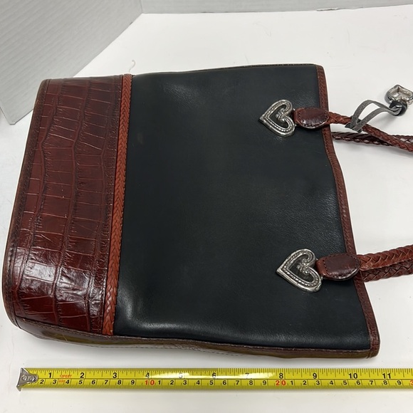 Brighton “Caroline” 2-Tone Leather Bucket Tote - Picture 11 of 11